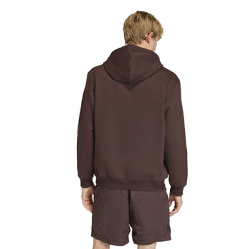 Bluza z kapturem męska adidas ESSENTIALS brązowa KE1139