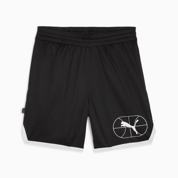 Szorty męskie Puma JUNIOR VARSITY BASKETBALL 7'' czarne 63307601