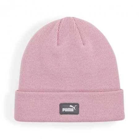 Czapka zimowa dziewczęca Puma CLASSIC CUFF BEANIE JR różowa 02589402