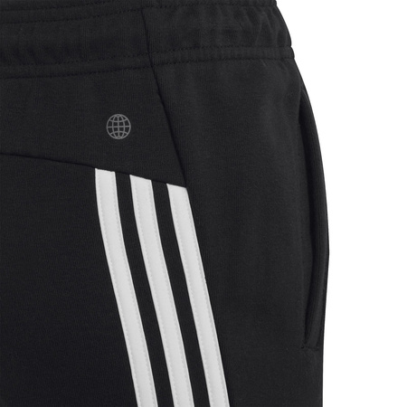 Spodnie dresowe dziecięce adidas FUTURE ICONS 3-STRIPES czarne HR6313