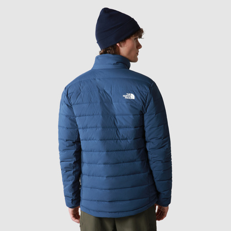 Kurtka puchowa męska The North Face BELLEVIEW niebieska NF0A7UJFHDC
