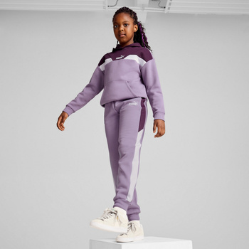 Spodnie dresowe dziewczęce Puma POWER FL fioletowe 68178930