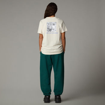 Koszulka damska The North Face BOX NSE beżowa NF0A8C4W973
