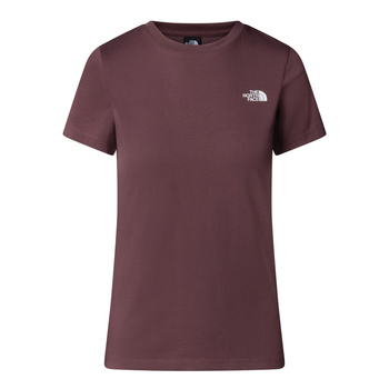Koszulka damska The North Face SIMPLE DOME fioletowa NF0A87NHBQ7