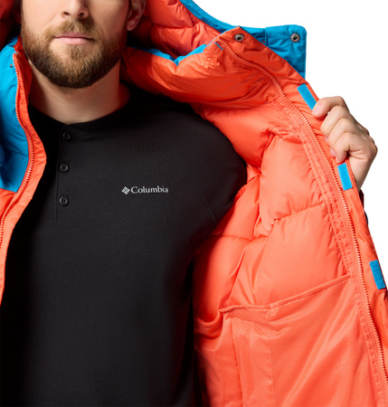 Kurtka puchowa męska Columbia SNOWQUALMIE II pomarańczowa 2090761864