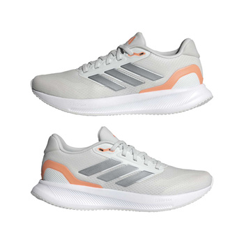 Buty do biegania damskie adidas RUNFALCON 5 szare JQ9401