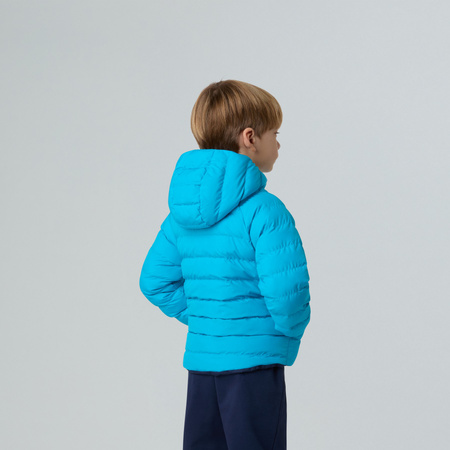Kurtka z kapturem dziecięca The North Face REVERSIBLE PERRITO niebieska NF0A88VJD7R