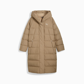 Płaszcz puchowy damski Puma LONG DOWN beżowy 62649367