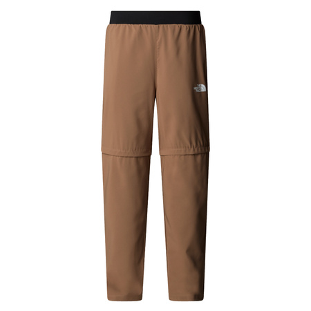 Spodnie trekkingowe chłopięce The North Face ON THE TRAIL brązowe NF0A8BBE6IH