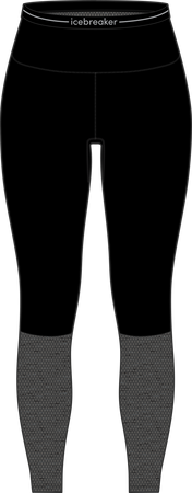 Legginsy Damskie Icebreaker Cool-Lite 125 ZoneKnit Leggings IB0A56H6091
