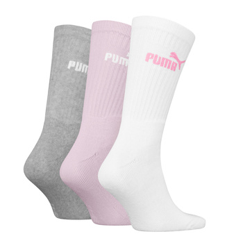 Skarpety damskie Puma ELEMENTS CREW 3-PACK wielokolorowe 94711001
