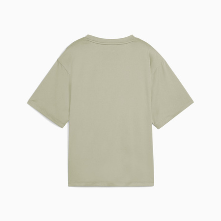 Koszulka damska Puma TAD ESSENTIAL RELAXED zielona 52713982