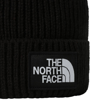 Czapka zimowa unisex The North Face LOGO CUFFED BEANIE czarna NF0A3FJXJK3