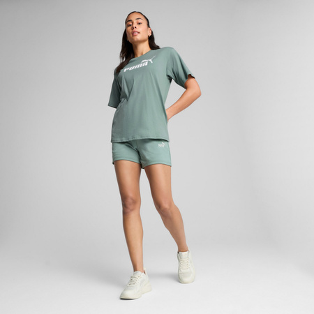 Koszulka męska Puma ESS NO. 1 LOGO RELAXED zielona 68497030