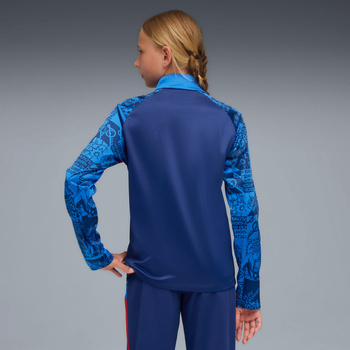 Bluza chłopięca Puma NEYMAR JR PLAYMAKER 1/4 ZIP JR niebieska 66031110