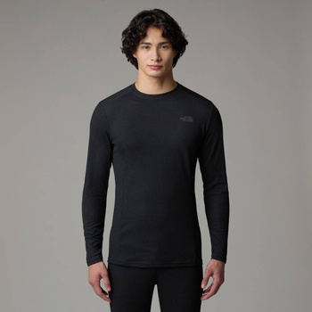 Longsleeve męskie The North Face EASY L/S CREW NECK czarny NF0A8BZZJK3