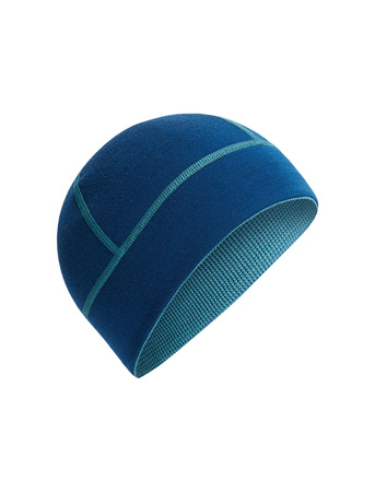 Czapka zimowa unisex Icebreaker 260 WAFFLE niebieska IB0A57AI0H2