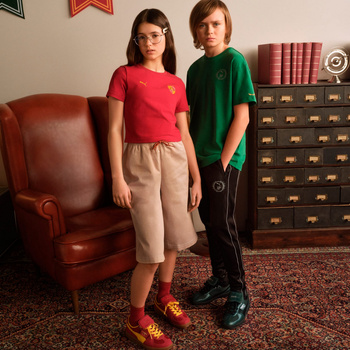 Buty sportowe dziecięce Puma PALERMO 2 HARRY POTTER JR zielone 40164001