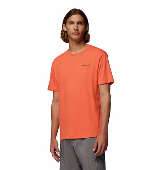 Koszulka męska Columbia BARTON SPRINGS pomarańczowa 2058331859