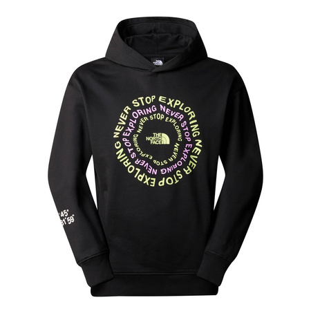 Bluza z kapturem męska The North Face NSE GRAPHIC czarna NF0A87F3JK3