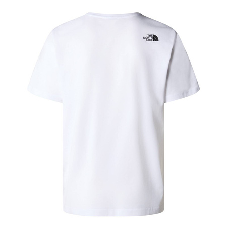 Koszulka męska The North Face S/S FINE białe NF0A87NDFN4