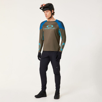 Longsleeve rowerowy męski Oakley SEEKER EDGE brązowy FOA406792-95X