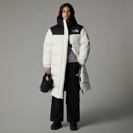 Kurtka z kapturem damska The North Face NUPTSE biała NF0A832KROU