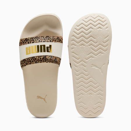 Klapki damskie Puma LEADCAT 2.0 ANIMAL FLAIR beżowe 40288001
