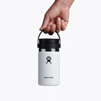 Kubek termiczny unisex Hydro Flask WIDE FLEX SIP LID 355ML biały W12BCX110