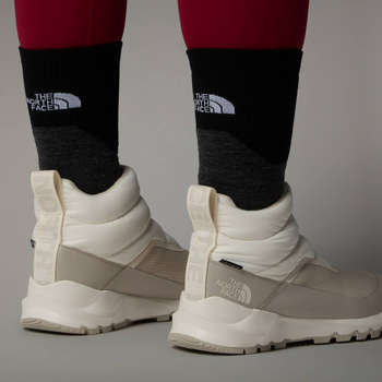 Buty zimowe damskie The North Face THERMOBALL PROGRESSIVE ZIP II WP beżowe NF0A5LWF32F