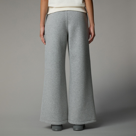 Spodnie dresowe damskie The North Face WIDE LEG szare NF0A8C25EC4