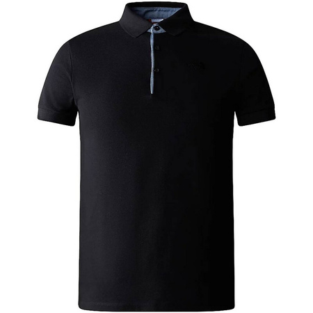 Koszulka polo męska The North Face PREMIUM PIQUET czarna NF00CEV4JK3