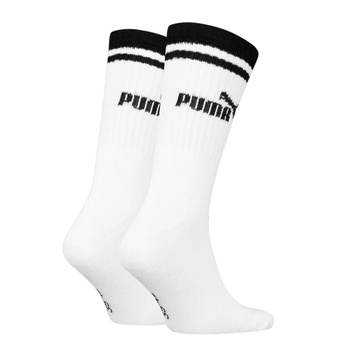 Skarpety unisex Puma ELEMENTS BWT CREW 2-PACK białe 93899201