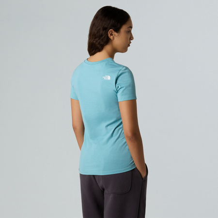 Koszulka damska The North Face SIMPLE DOME niebieska NF0A87NHBOA