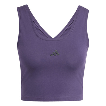 Top sportowy damski adidas ESSENTIALS SMALL LOGO fioletowy KB7127
