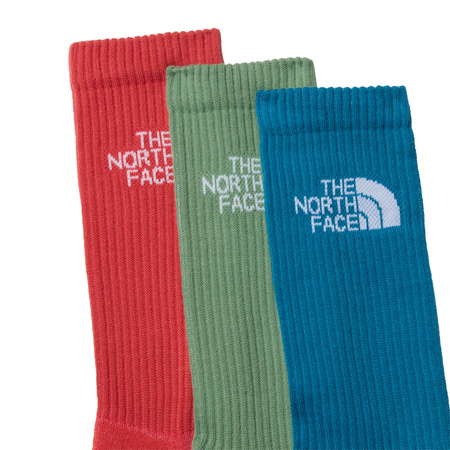 Skarpety unisex The North Face MULTI SPORT CUSH CREW 3-PACK wielokolorowe NF0A882HFTI