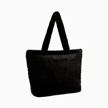 Torba damska Puma UP PAUX FUR SHOPPER czarna 09171201