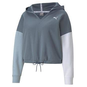 Bluza z kapturem damska Puma Modern Sports niebieska 58948664