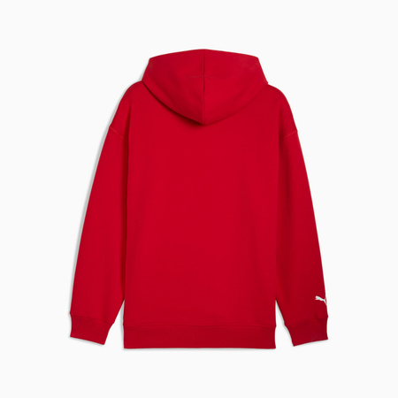 Bluza z kapturem męska Puma FERRARI SPORTSWEAR SHIELD czerwona 63278702