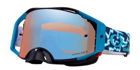 Gogle rowerowe unisex Oakley AIRBRAKE MX niebieskie OO7046-F3