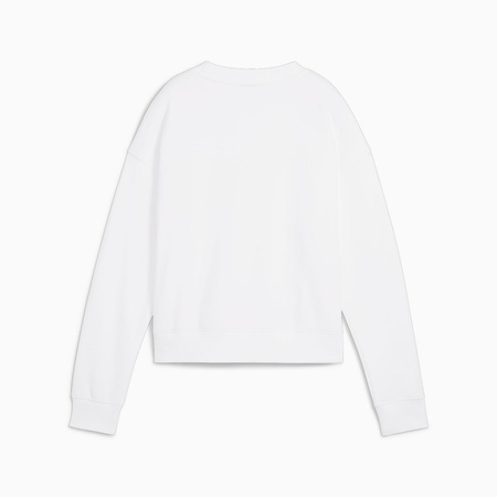 Bluza damska Puma SQUAD CREW TR biała 68249302