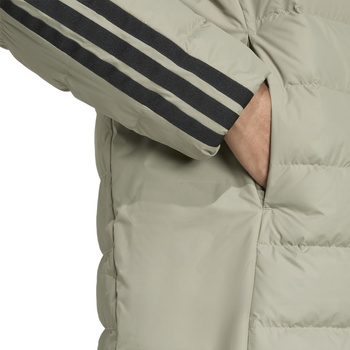 Parka puchowa męska adidas ESSENTIALS zielona JM4062