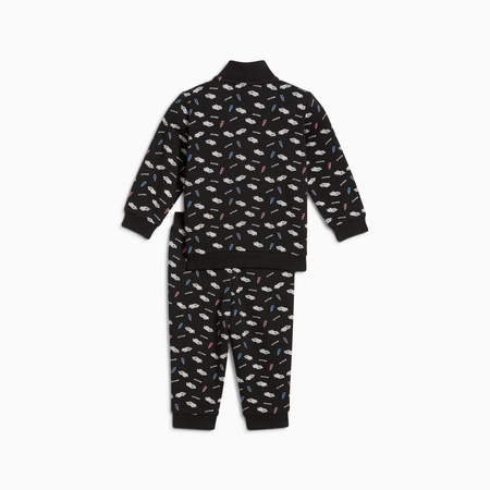 Komplet dresowy dziecięcy Puma BMW MMS TODDLER AOP czarny 62752501