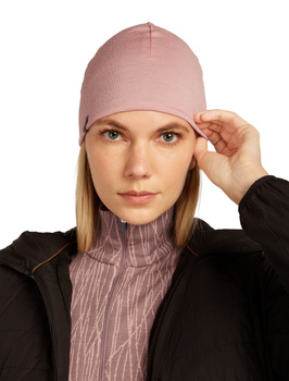 Czapka zimowa unisex Icebreaker 200 OASIS REVERS różowa IBIBM2000H6