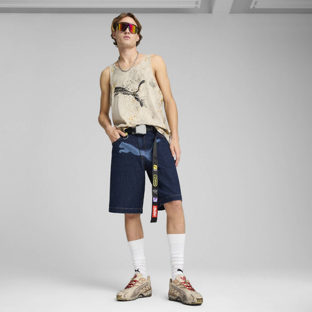 Spodenki męskie Puma X ASAP ROCKY DENIM granatowe 63106601