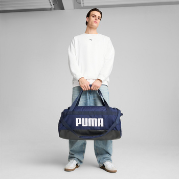 Torba treningowa unisex Puma CHALLENGER MEDIUM SPORTS granatowa 09114503