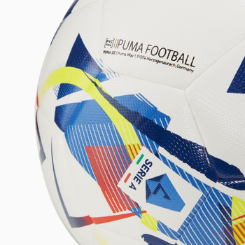 Piłka nożna unisex Puma ORBITA SERIE A HYB biała 08429901
