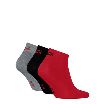 Skarpety unisex Puma SNEAKER PLAIN 3-PACK wielokolorowe 93862401