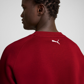 Bluza męska Puma FERRARI RACE GRAPHIC CREW bordowa 62843405