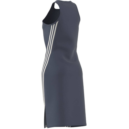 Sukienka damska adidas FUTURE ICONS 3-STRIPES granatowa IS3659